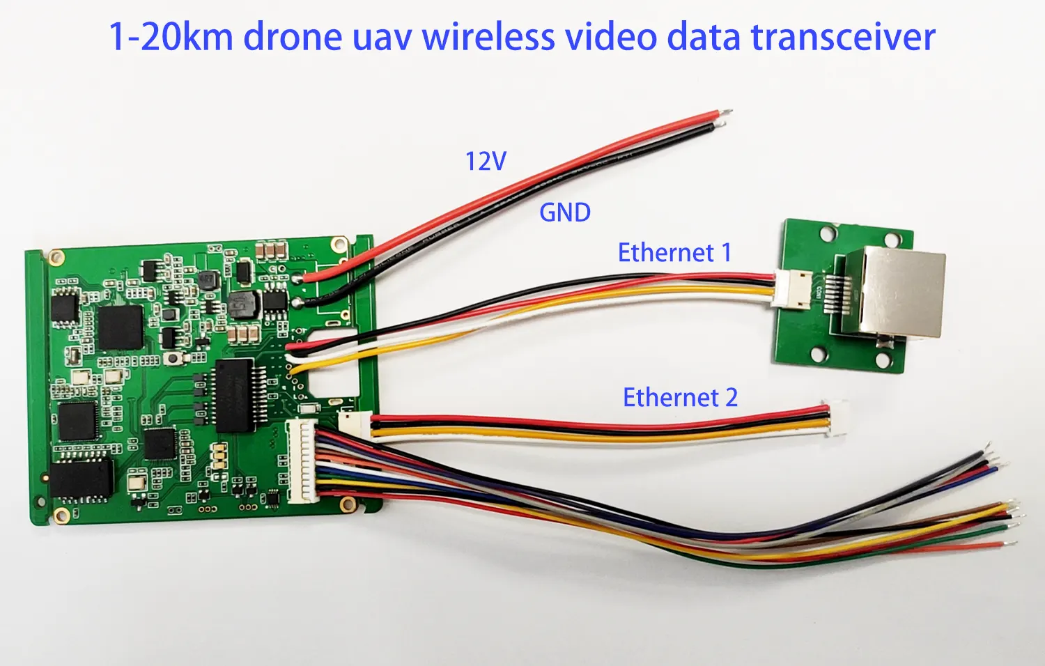 1-20km drone uav wireless video data transceiver