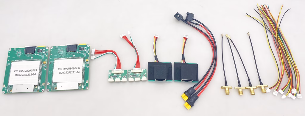 1420Mhz -1530Mhz frequency range drone video data link module with cables
