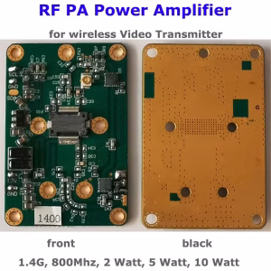 2 Watts 5 Ուոթս 10 Watts PA Linear Power Amplifier ՌԴ մոդուլի տախտակ PCBA անլար վիդեո տվյալների կապի հաղորդիչ TDD-ի համար 5 2 Watts 5 Watts 10 Watts PA Linear Power Amplifier RF module board PCBA for wireless video data link transmitter TDD