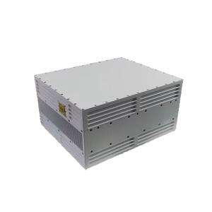 200W Ku Band Block Up Converter (BUC) for satellite uplink systems. Converts 1000-2000MHz IF to 10.7-12.7GHz RF. GaN-based design, OCXO reference, high efficiency and reliability.