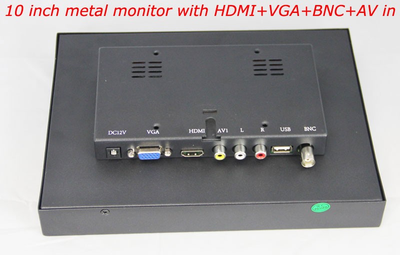 10 inch metal monitor
