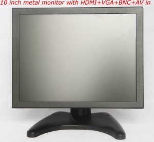 10 inch metal monitor