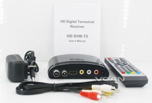 DVB-T2 Mini Digital TV receiver Set Top Box Home HDTV HDMI USB 1