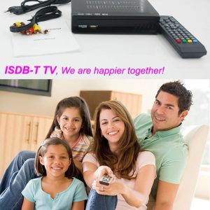 VCAN1047 Home ISDB-T Digital TV Receiver TV Plus black box MPEG4 HDMI USB PVR Remote 2