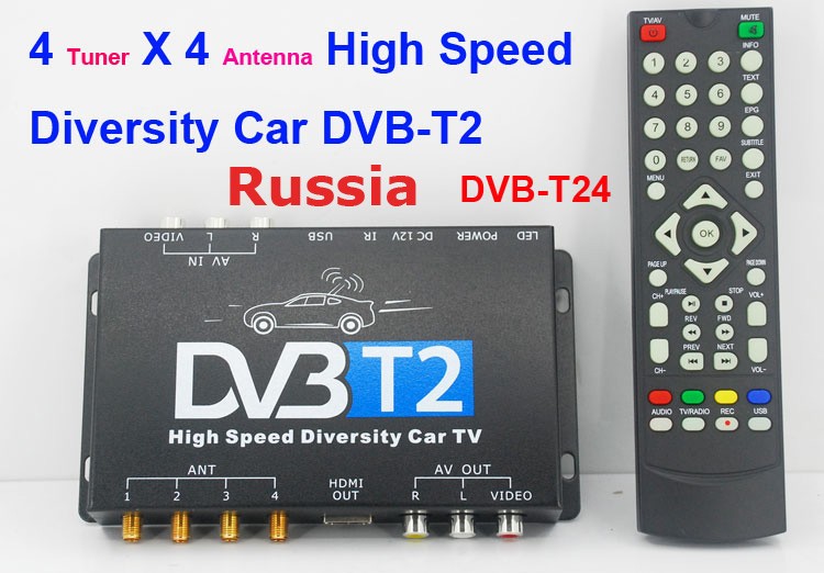 Russia DVB-T2 TV channels