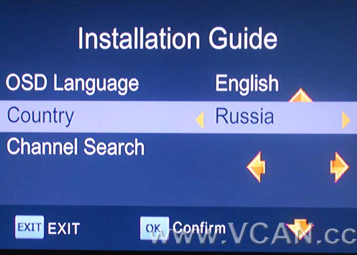 Crezh DVB-T HD Channels
