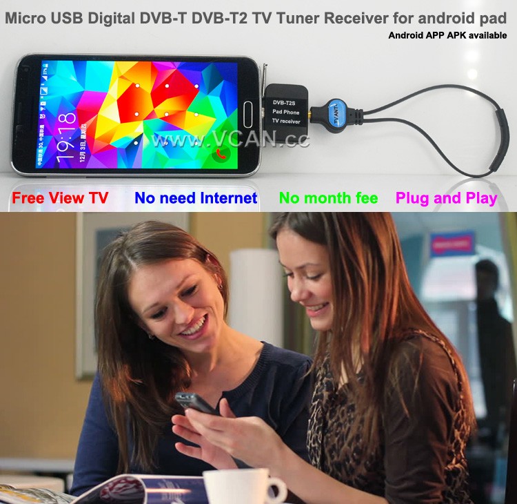 Android DVB-T2 TV Tuner