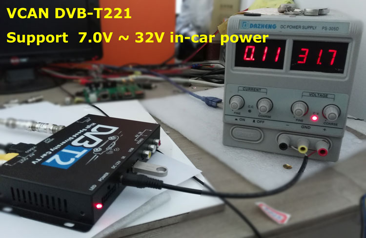 Carro DVB-T2 DVB-T de alta velocidade Receptor de TV Digital caixa automóvel DTV DVB-T221VB-T221 9 Car DVB-T2 automobile DTV box