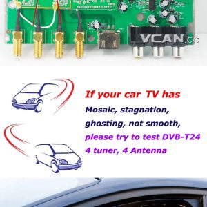 Car DVB-T2 HDTV Receiver