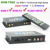 Alemanha DVB-T2 H265 HEVC Codec Novo Modelo DVB-T265 auto móvel carro digital dvb-t2 receptor de tvr 1 DVB-T265-Germany-Car-DVB-T2-H.265-New-Standard-Support-All-Europe