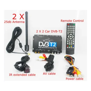Germany DVB-T2 H265 HEVC Codec New Model DVB-T265 auto mobile digital car dvb-t2 tv receiver 5