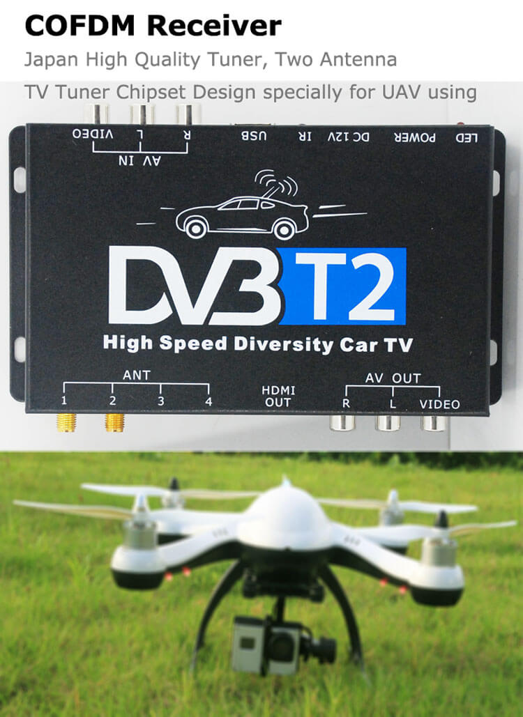 COFDM AV 1080p na imahe ng paghahatid COFDM AV 1080P Transmission image