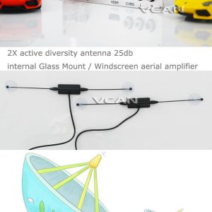 DVB-T2H para carro DVB-T2 DVB-T USB HDTV sintonizador 2 antena ativa alta velocidade 11 DVB-T2H Car DVB-T2 DVB-T USB HDTV tuner 2 active antenna high speed 4