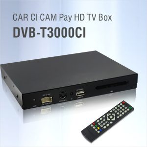 DVB-T3000CI HD Car DVB-T CI CAM card reader auto digital tv Slot DTV Europe TNT TDT CA 3