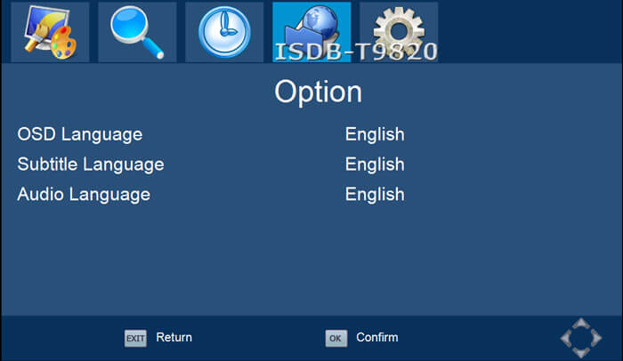 Car ISDB-T Two tuner Two Antenna HD MPEG4 TV receiver for Brazil Peru Chile Costa Rica 19