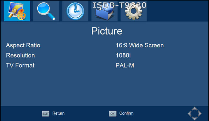 Car ISDB-T Two tuner Two Antenna HD MPEG4 TV receiver for Brazil Peru Chile Costa Rica 17