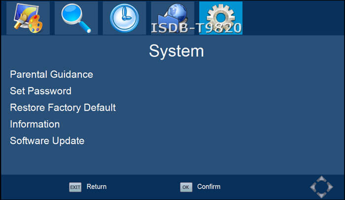 Car ISDB-T Two tuner Two Antenna HD MPEG4 TV receiver for Brazil Peru Chile Costa Rica 20