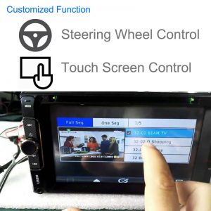 Car ISDB-T Two tuner Two Antenna HD MPEG4 TV receiver for Brazil Peru Chile Costa Rica 4