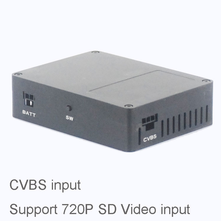 COFDM Wireless Transmitter COFDM-904T Receiver Antenna 5 COFDM Wireless Transmitter CVBS input