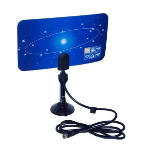 VCAN0992 Digital TV DVB-T2 UHF/VHF Flat antenna and No extra power required for home use 5