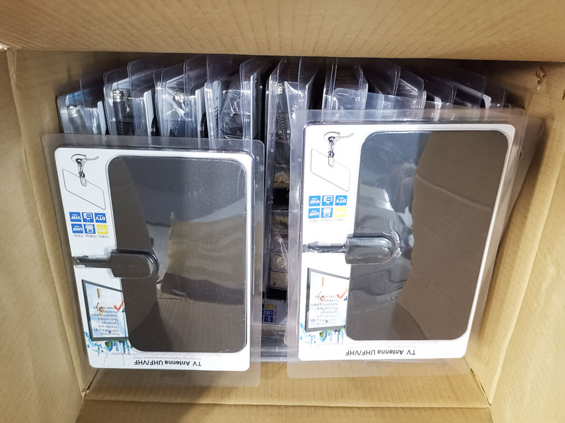 VCAN0992 Digital TV DVB-T2 UHF/VHF Flat antenna and No extra power required for home use 30