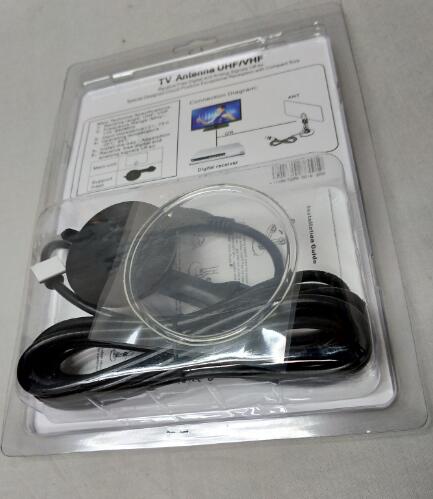 VCAN0992 Digital TV DVB-T2 UHF/VHF Flat antenna and No extra power required for home use 34