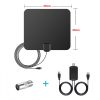 VCAN0992 Digital TV DVB-T2 UHF/VHF Flat antenna and No extra power required for home use 1