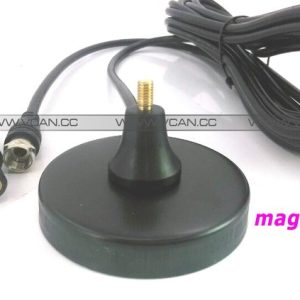 ISDB-T DVB-T2 ATSC Digital TV Antenna with magnet base aerial with signal enlarger MHZ860 Vcan1065 SMA F type IEC MCX 3