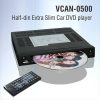 Half Din DVD player Extra Slim for Car use 0.5 Din 1/2 VCAN0500 2