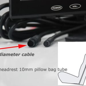 9 inch monitor with USB SD mp5 player Vcan0951 3