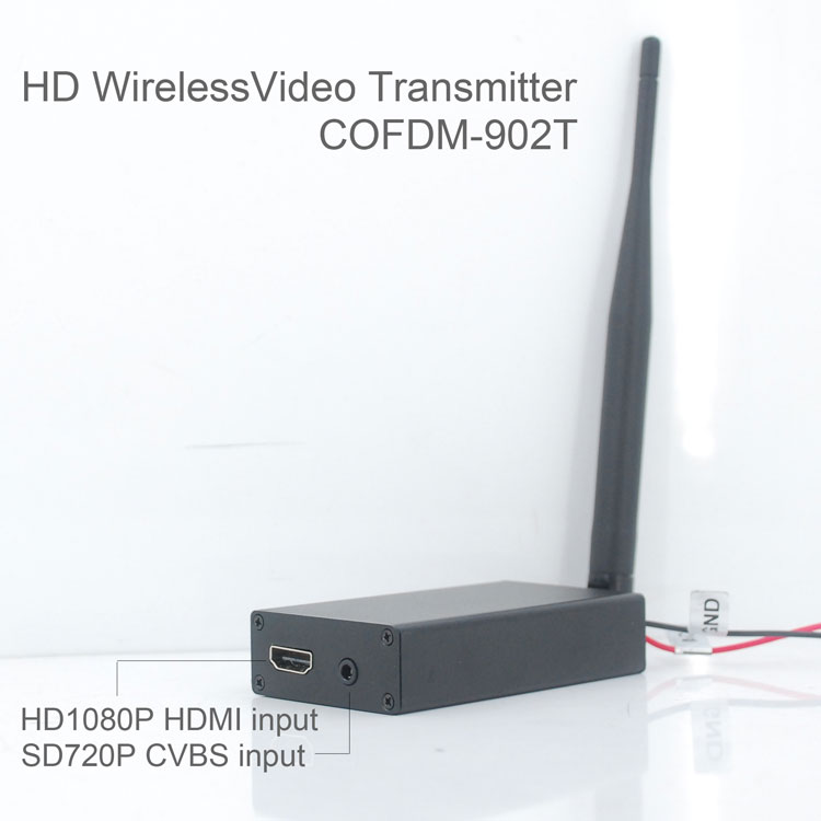 Trasmettitore Video COFDM trasmissione senza filion 1 COFDM Wireless Video Transmitter