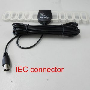 Digital TV antenna DVB-T ISDB-T ATSC high speed film antenna with booster tv signal enlarger active amplifier 2