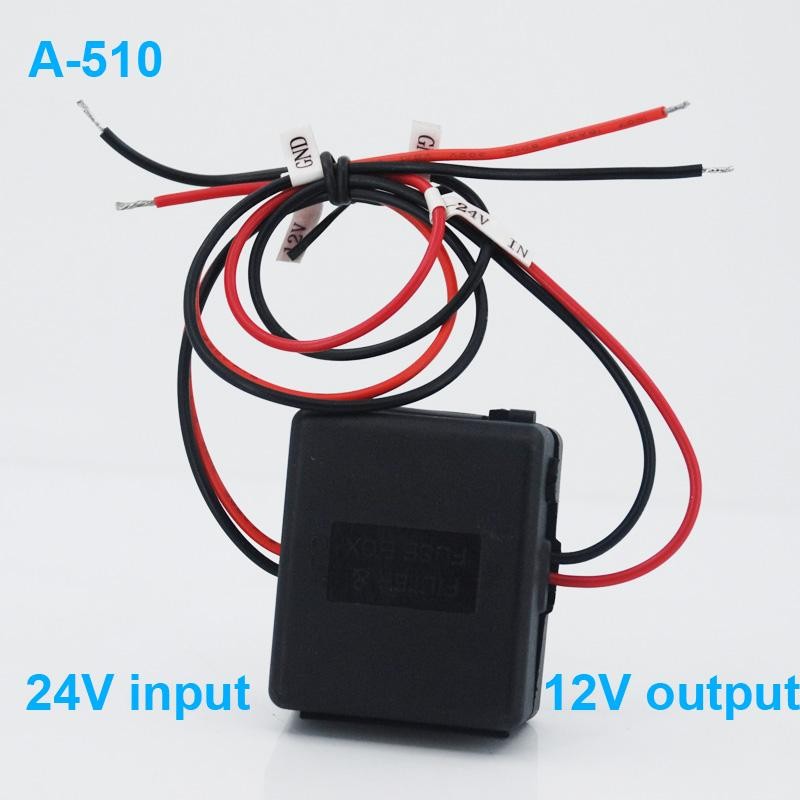 DC24V إلى 12 فولت سيارة محول شاحن الطاقة محول تيار مستمر/تيار مستمر محول منظم 24 فولت تنحى إلى 12 فولت الجهد المنخفض المخفض باك محول المركباتولت تنحى إلى 12 فولت الجهد المنخفض المخفض باك محول المركباتورة DC24V to 12V Car power charger adapter converter DC/DC Converter Regulator 24V Step Down to 12V Low Voltage Reducer Buck Transformer Vehicles - Image 3