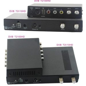 DVB-T2100HD Car DVB-T MPEG4 H.264 2 tuner Digital TV receiver 2 tuner 2 antenna DVB-T2100S 7