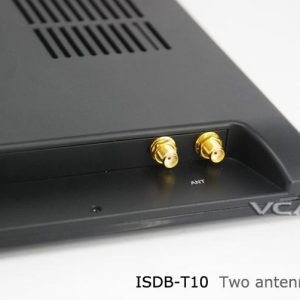 2 tuner 2 antenna 10.1 inch full seg digital TV receiver