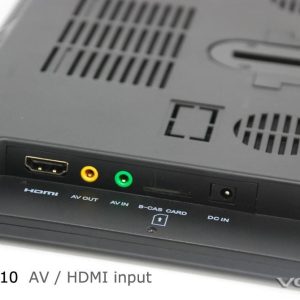 2 tuner 2 antenna 10.1 inch full seg digital TV receiver