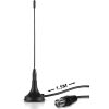 Digital TV antenna magnet cheapest aerial para sa DVB-T2 ISDB-T2 ATSC TDT Digital booster opsyonalr TDT USBdioTelevisión DVB-T Magnético August DTA180 Antena TDT (Televisión Digital Terrestre) – Antena Portátil Interior/Exterior para Receptor TDT USB / Televisión DVB-T / Radio DAB – con Base Magnético