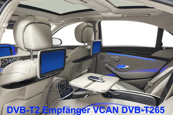 DVB-T2 ընդունիչ այն բազմազանություն է մեքենաների ժամանցի համարnt 1 DVB-T2 Empfänger