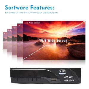 Home DVB-T2 H.265 HEVC H.264 DVB-T Receiver HDMI RCA Terrestrial Digital TV Receiver TV Tuner SCART MPEG4 8