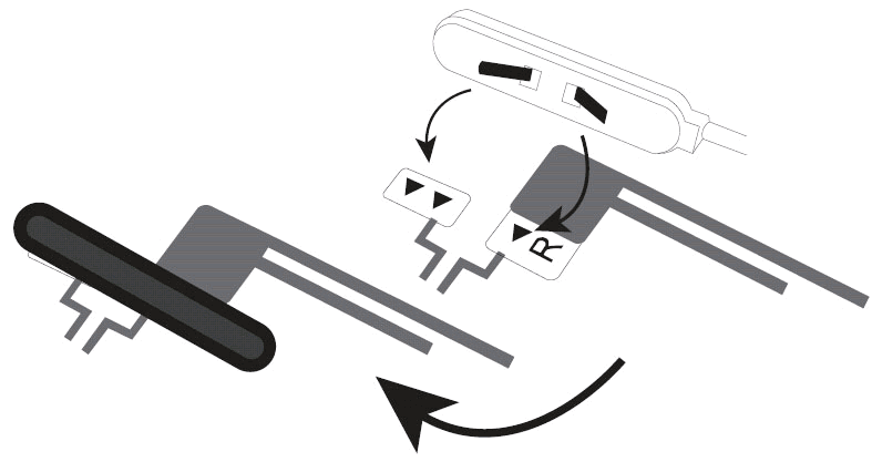 ISDB-T Antenna Digital TV film aerial MCX SMA IEC F connector ANT-301 12