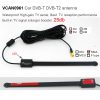 DVB-T DVB-T2 ISDB-T ATSC Car Digital TV antenna aerial built-in signal enlarger booster VCAN0961 1