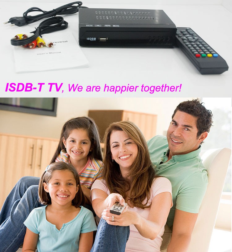 VCAN1047 Home ISDB-T Digital TV Receiver TV Plus black box MPEG4 HDMI USB PVR Remote 11