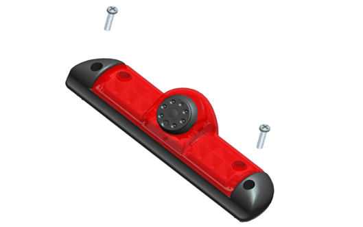 剎車燈相機FIAT DUCATO VCAN1338防水CCD夜視紅外燈麥克風音頻 brake light camera