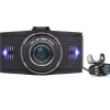 VCAN1391 3inch LCD screen 1080P dual lens car dash camera with car plate number recognition function 2