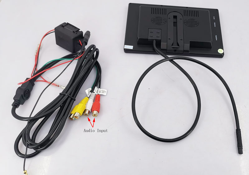 7 inch HDMI monitor with 2 av input