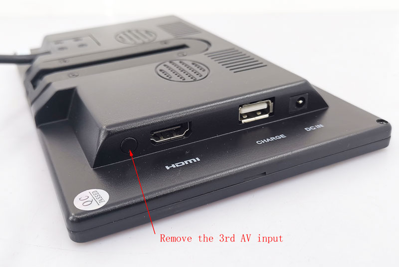 7 inch monitor with HDMI input