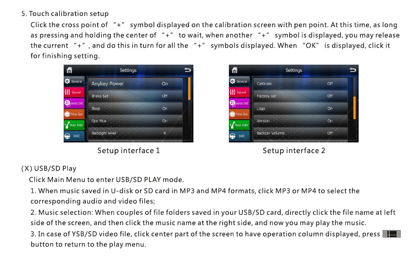 VCAN1294 user manual for 2 din GPS navigation DVD USB SD 16