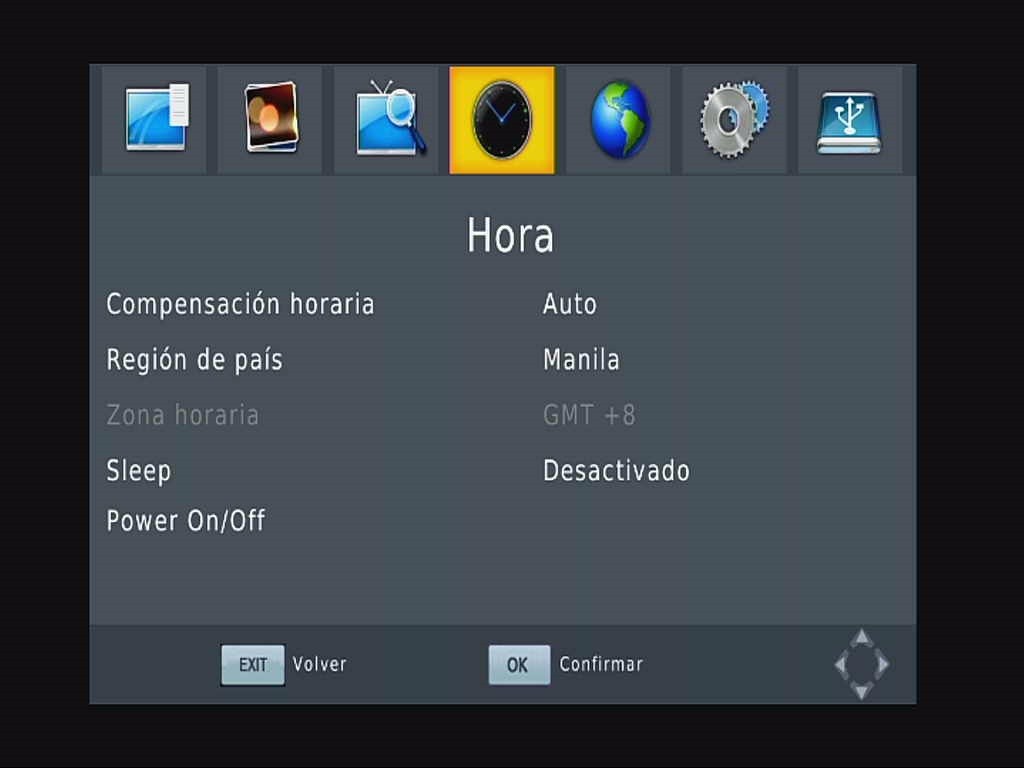 Samochód ISDB-T hiszpański OSD Menu T63pania OSD ISDB coche TV Box España de OSD Menú