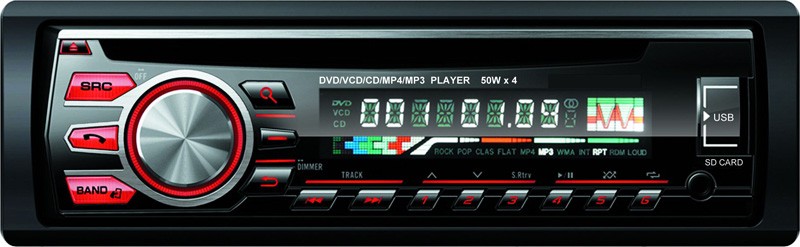 5246 one din fix panel USB MP3 player