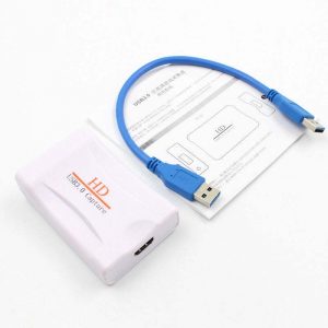 HDMI to USB 3.0 Video Capture Card Adapter 1080P 60fps HD Recorder Box For Mac Windows Linux Android 7